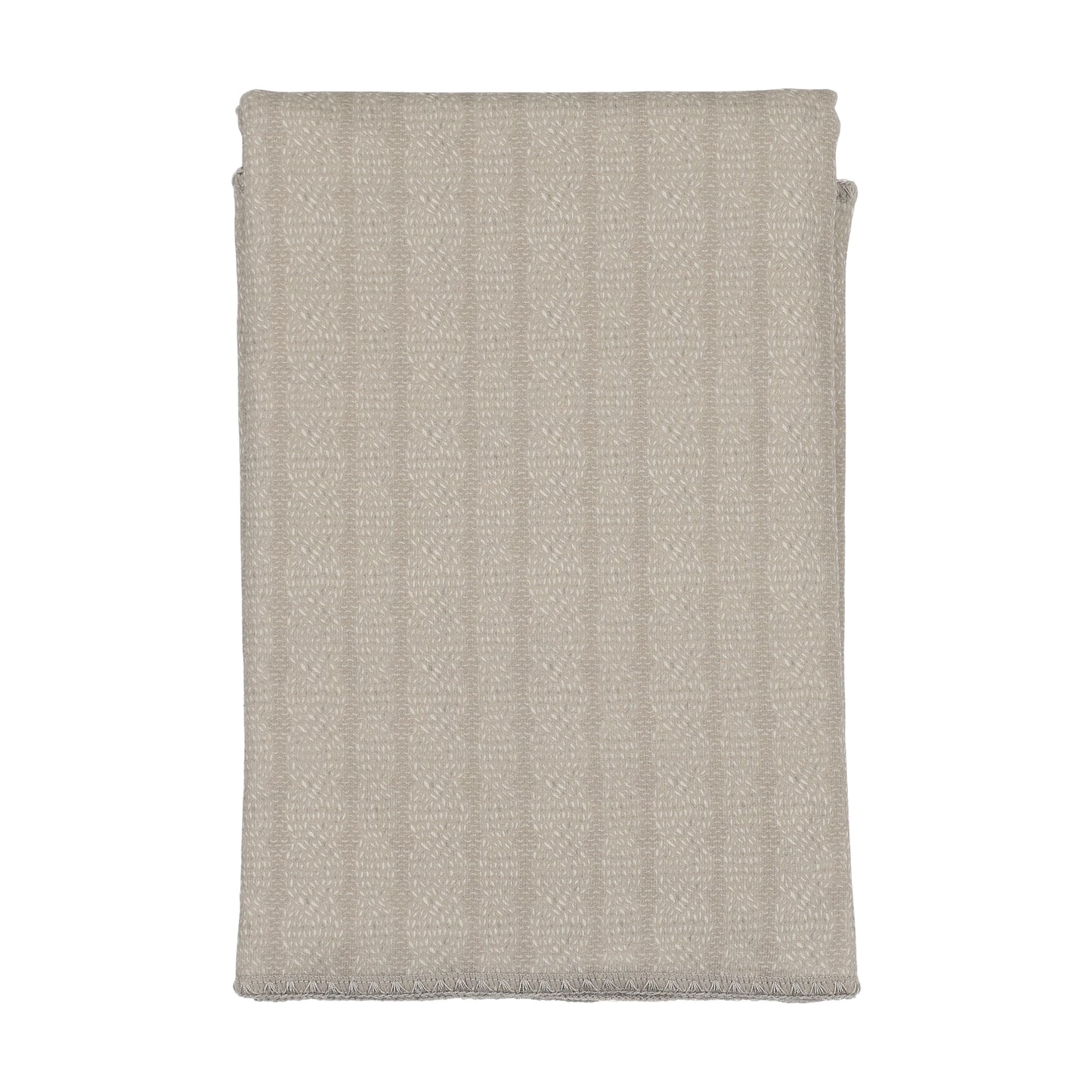 Cable Stitch Wrap Blanket