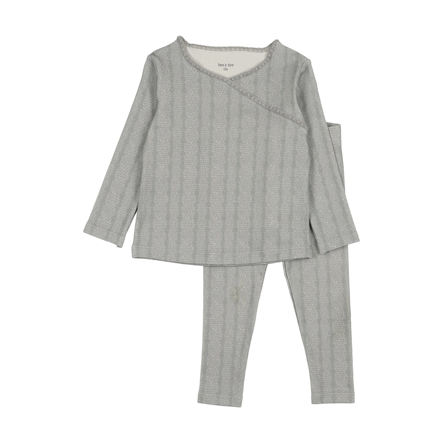Cable Stitch Wrap Loungewear