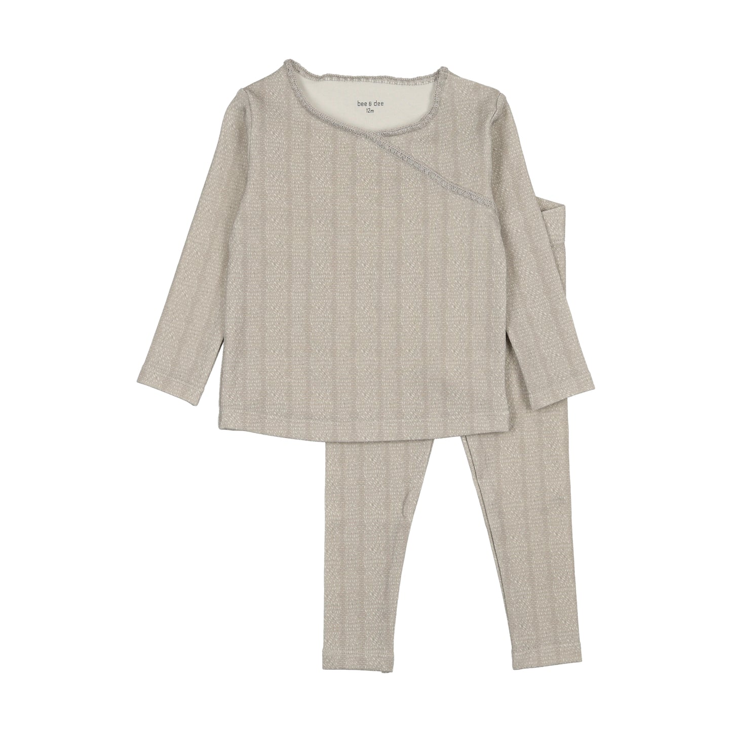 Cable Stitch Wrap Loungewear