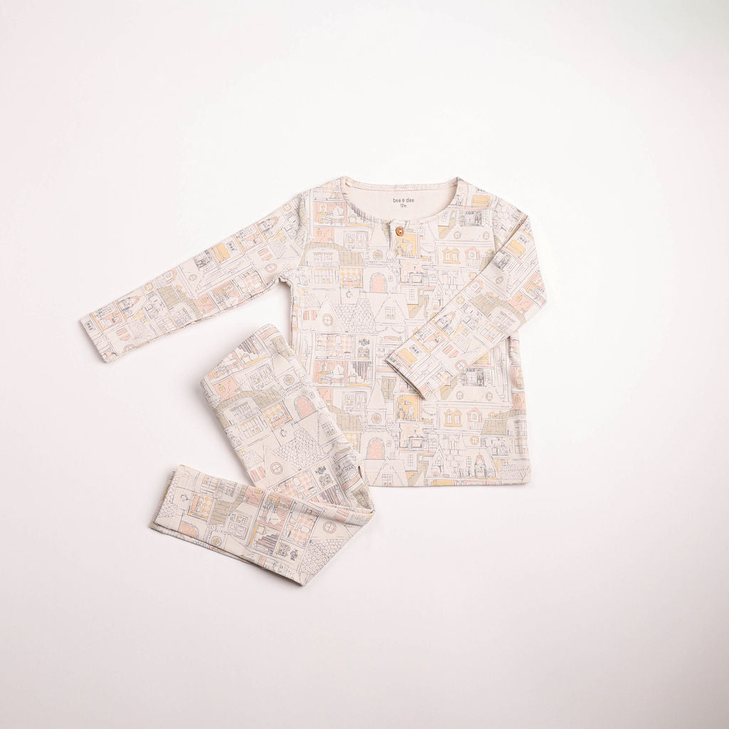 Dollhouse Print Loungewear - Girls Print