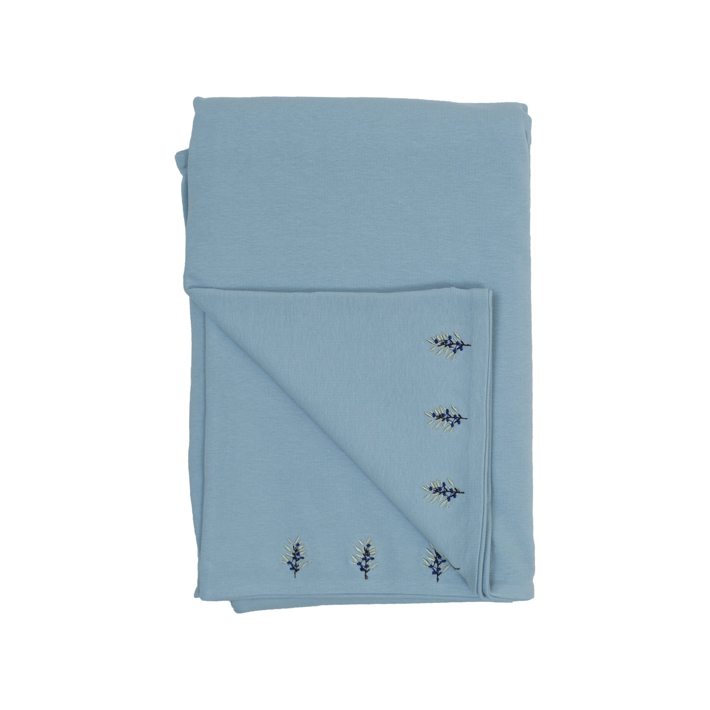 Embroidered Gather Footie