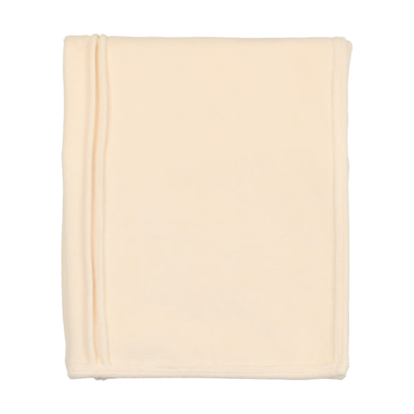 Eyelet Collar Velour Blanket bee & dee