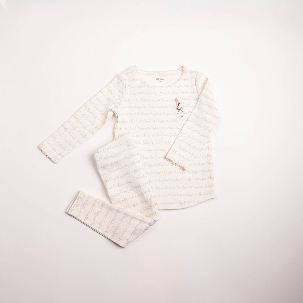 Goose on Script Loungewear - linen-girls