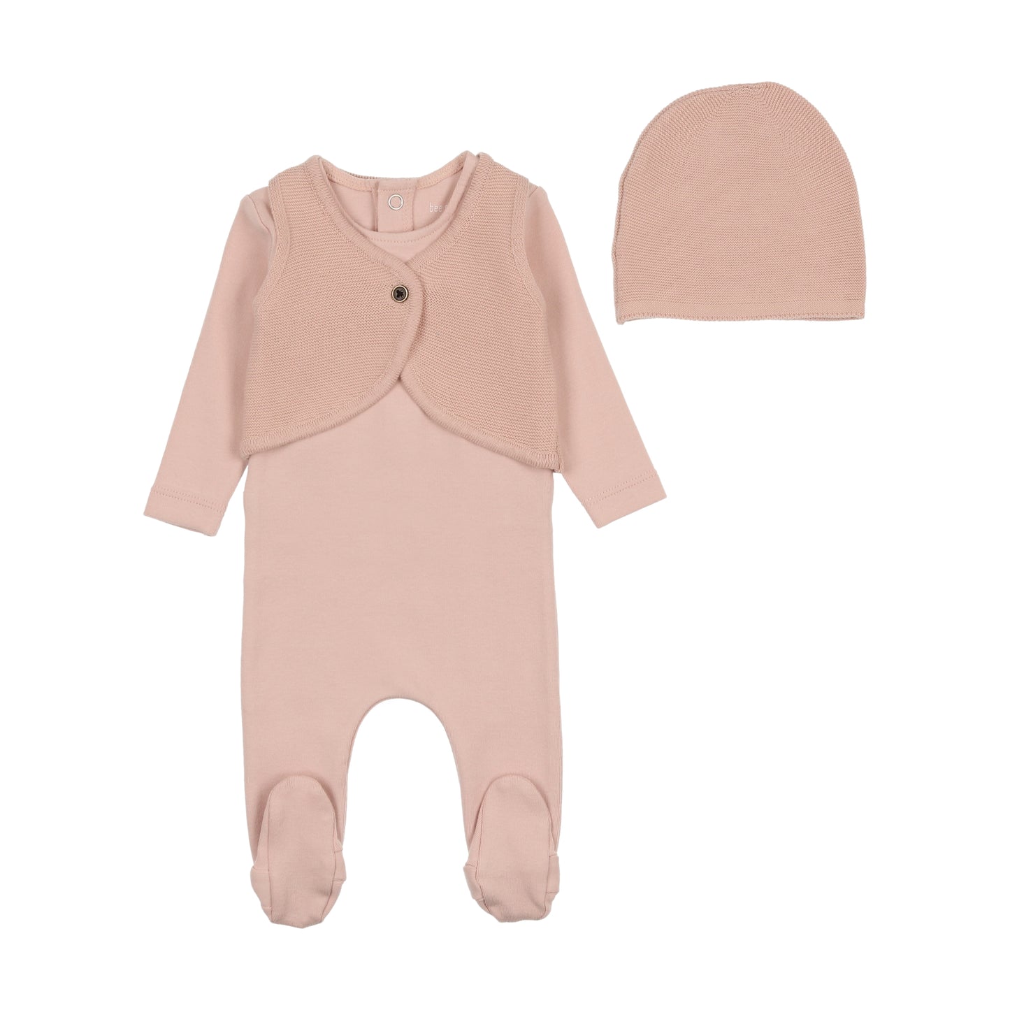 Knit Applique Footie