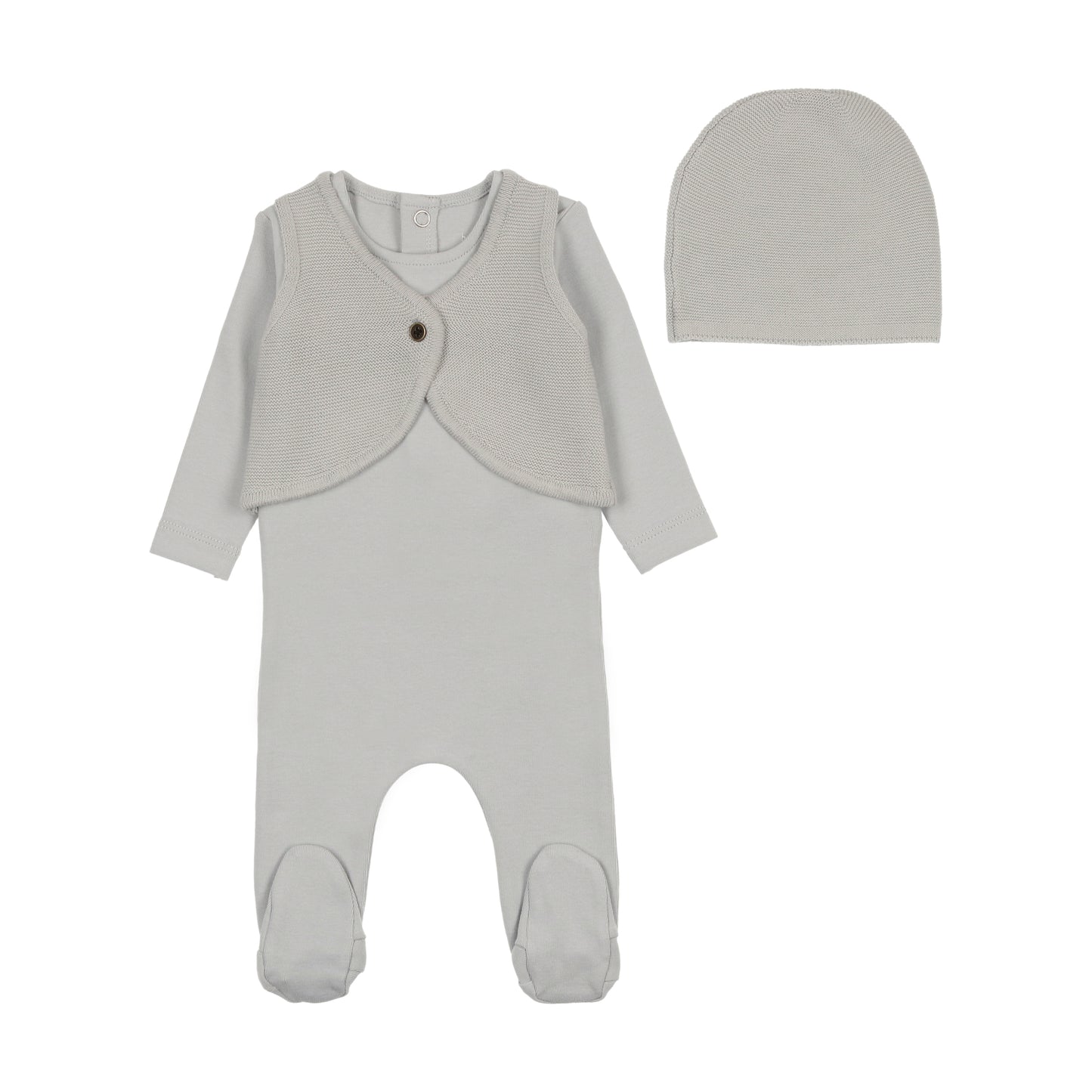 Knit Applique Footie