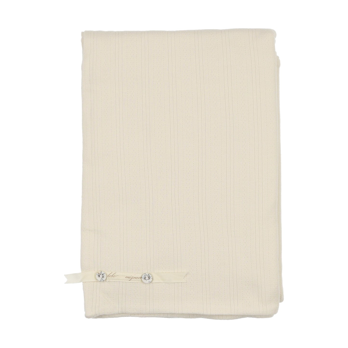 Organic Ditsy Pointelle Footie