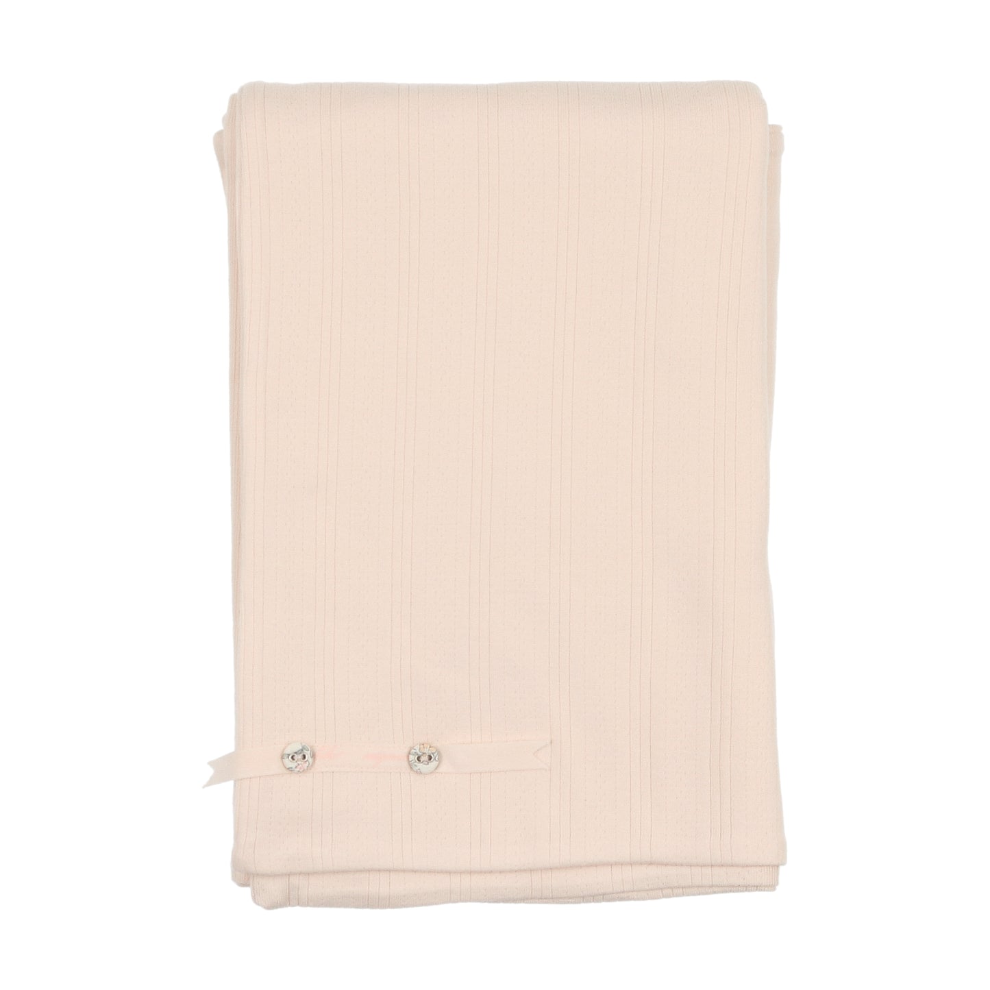 Organic Ditsy Pointelle Blanket