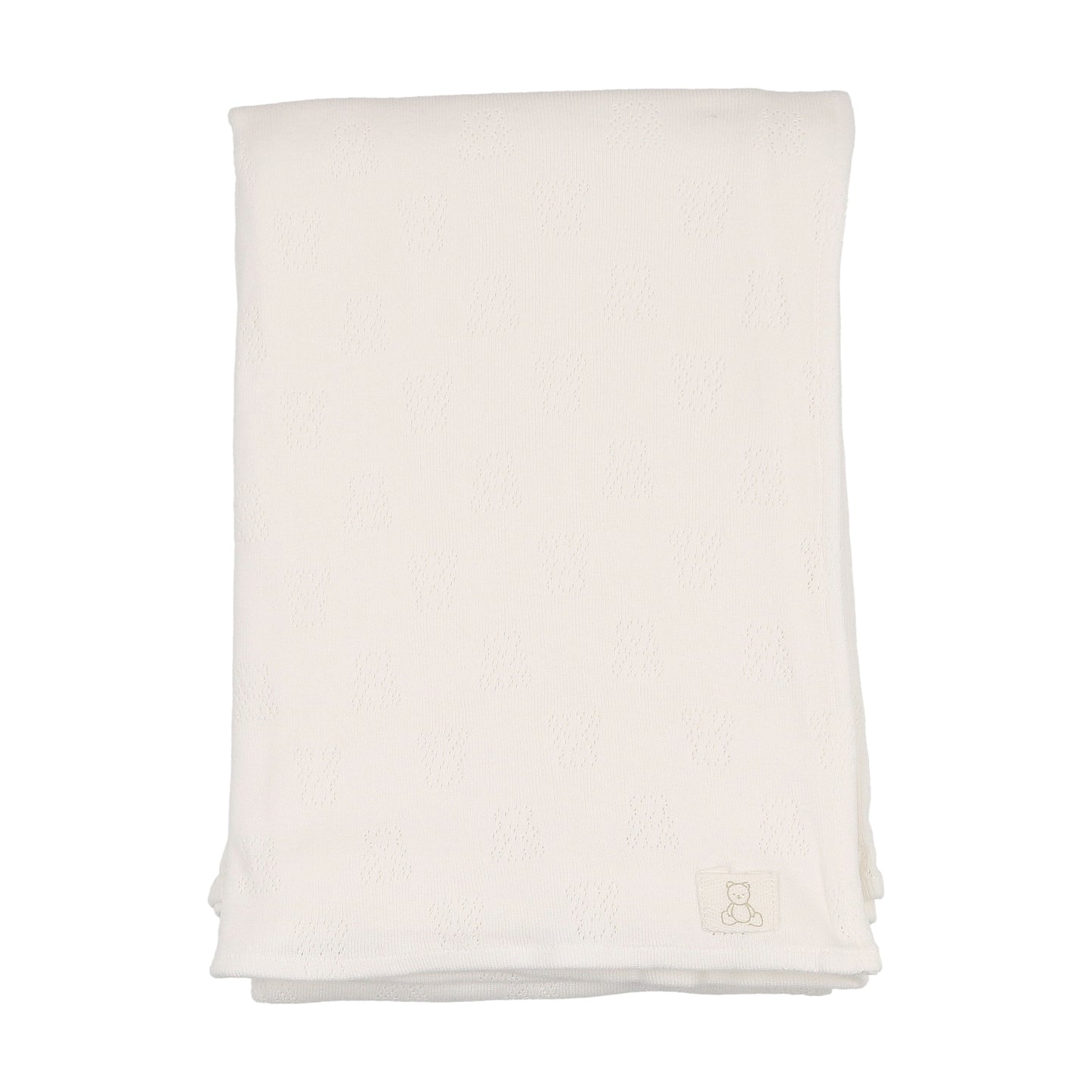 Petit Ourse Pointelle Blanket