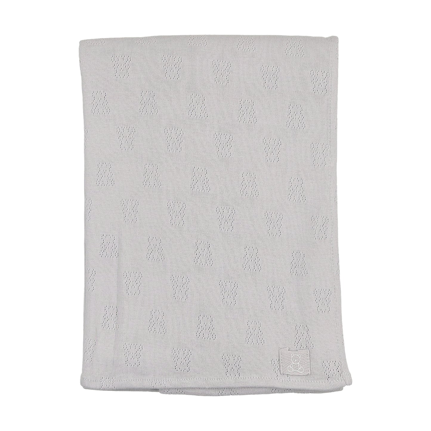 Petit Ourse Pointelle Blanket