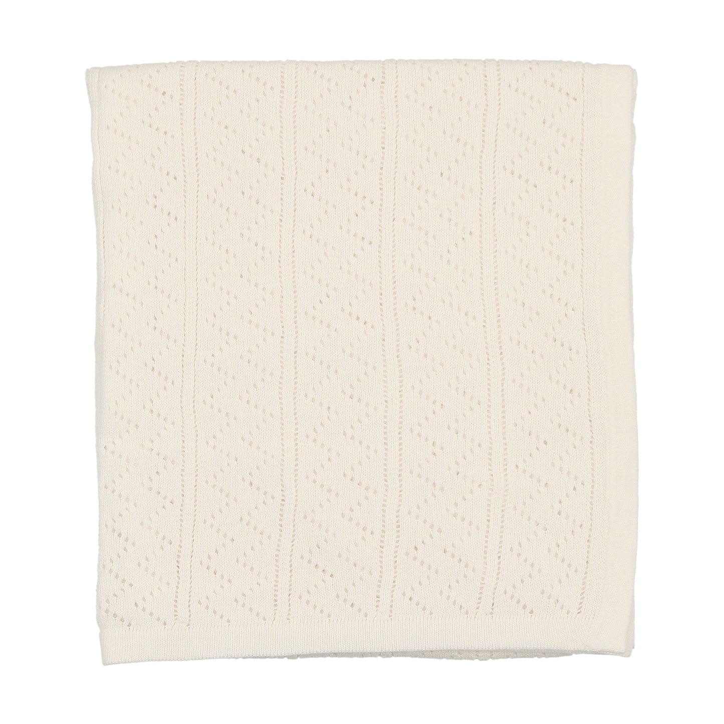 Pointelle Wrap Blanket
