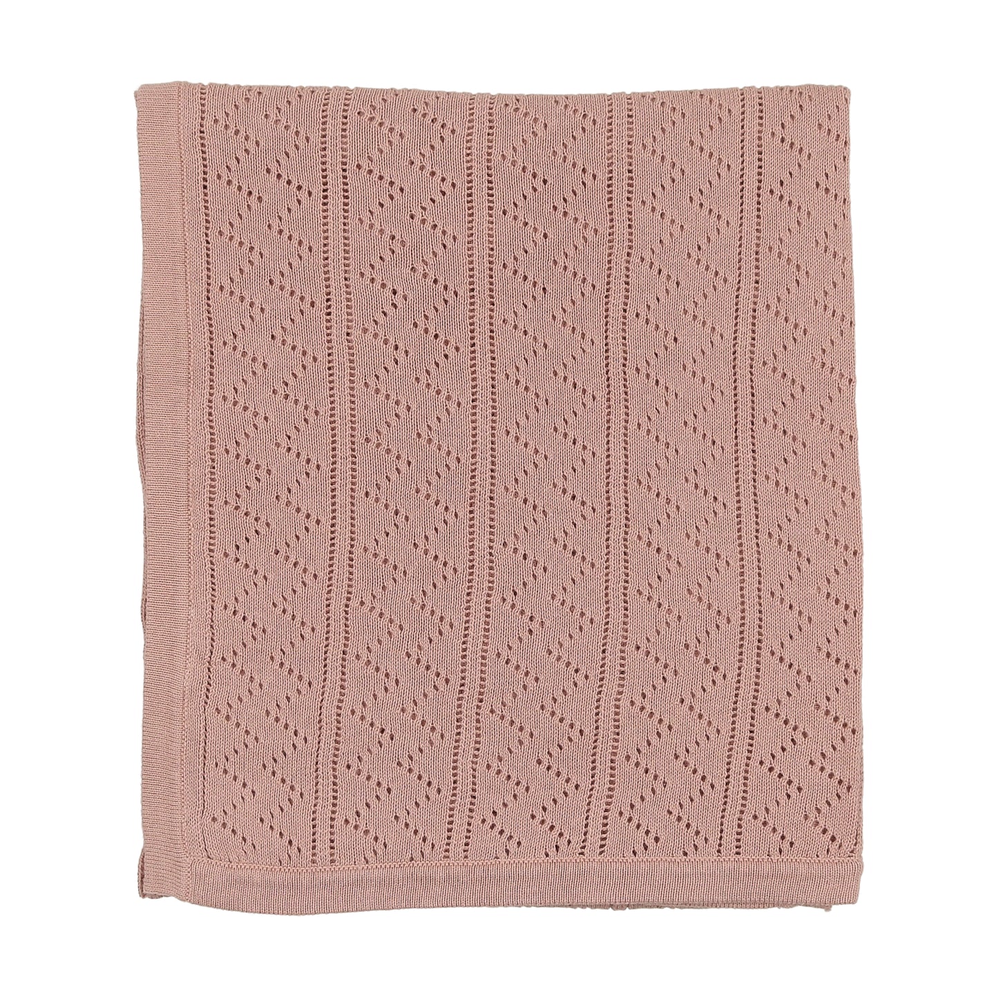 Pointelle Wrap Blanket