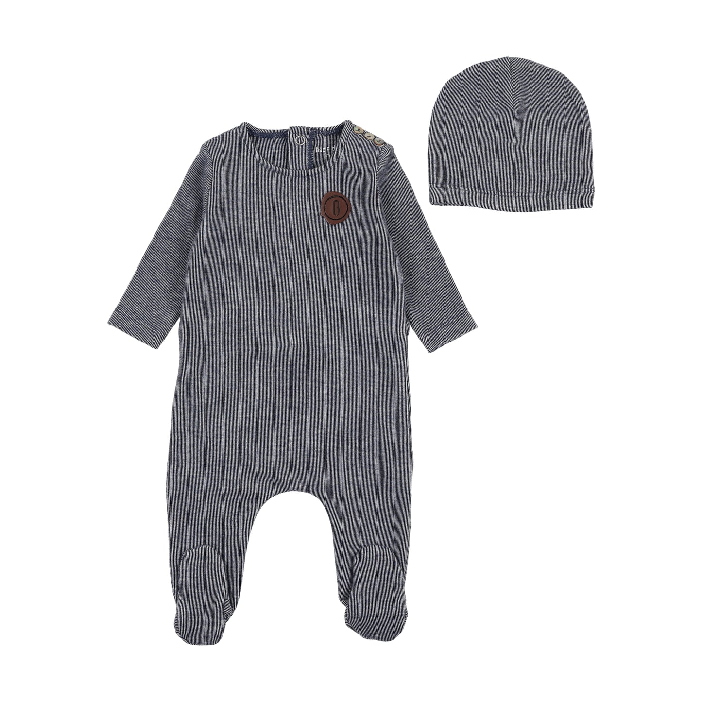 Website-exclusive Snuggle Soft Footie - Captain Blue