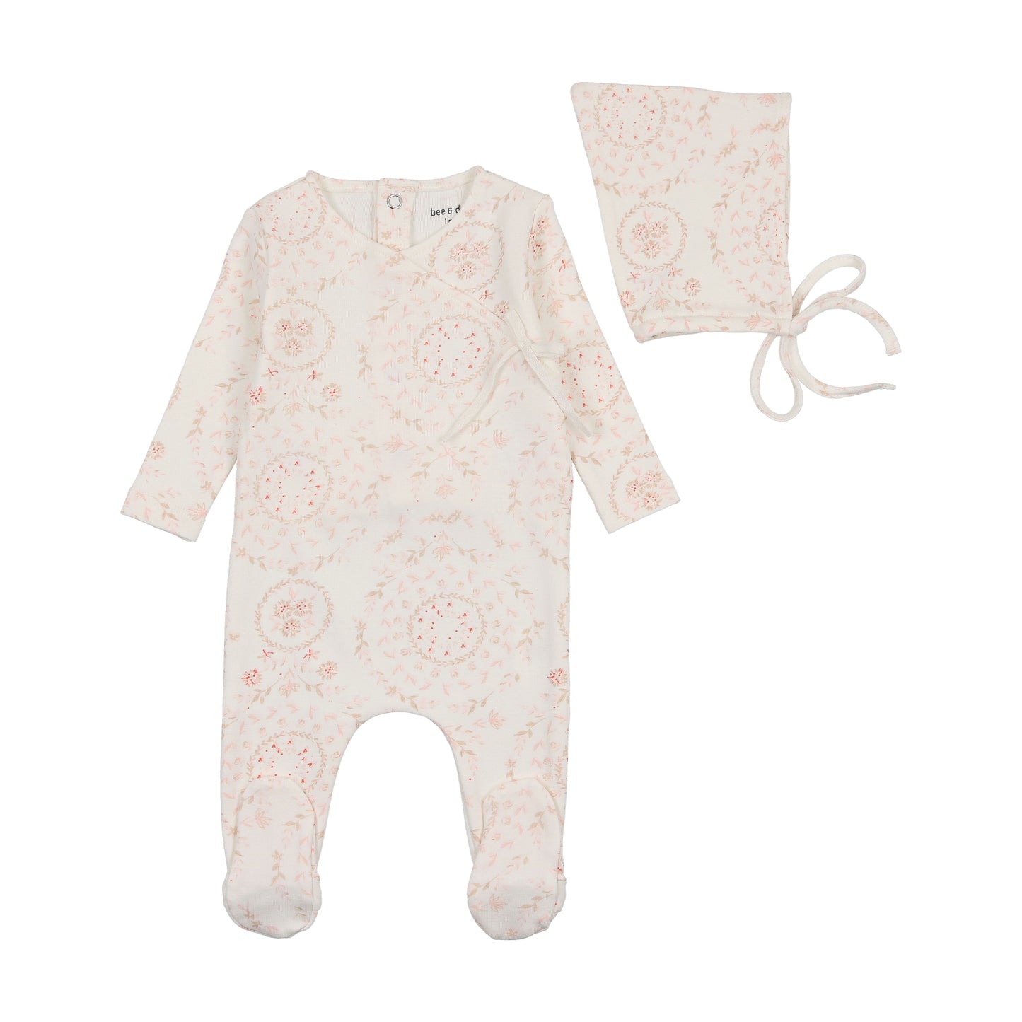 Swirls In Bloom Footie