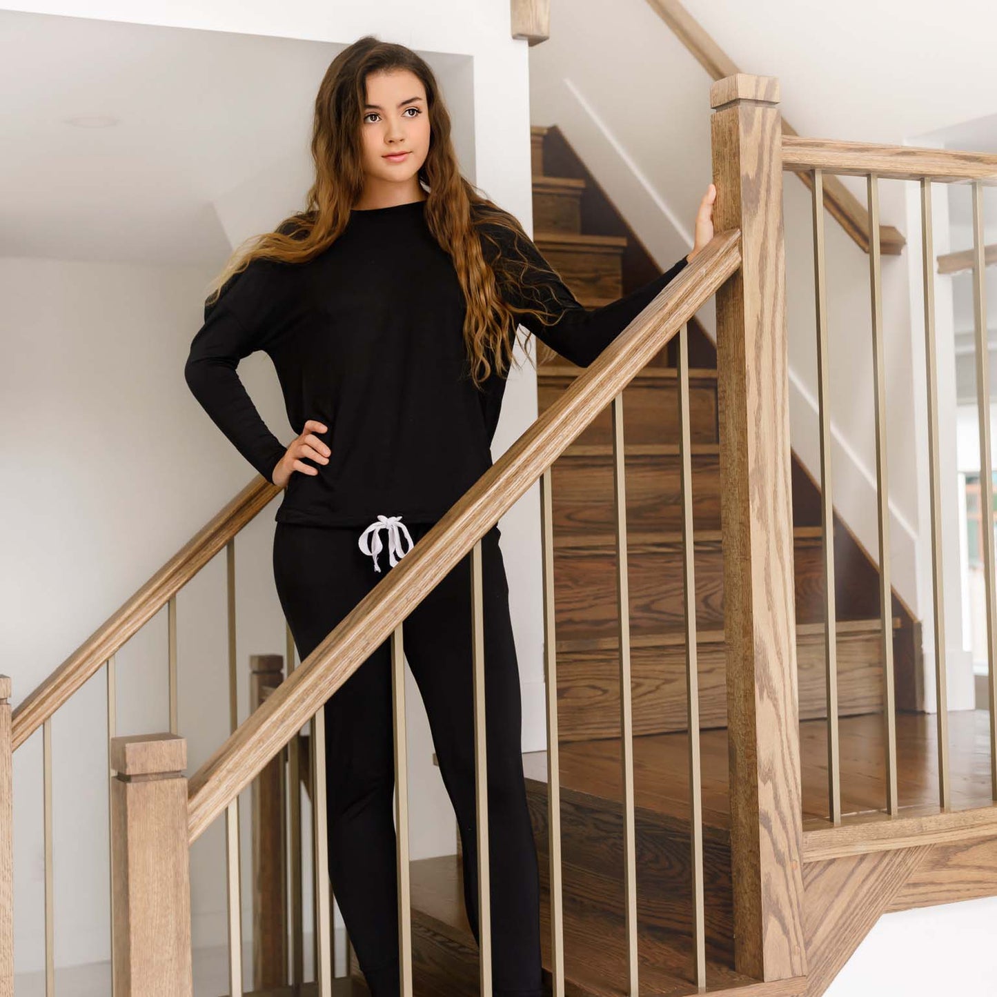 Black Dolman Loungewear