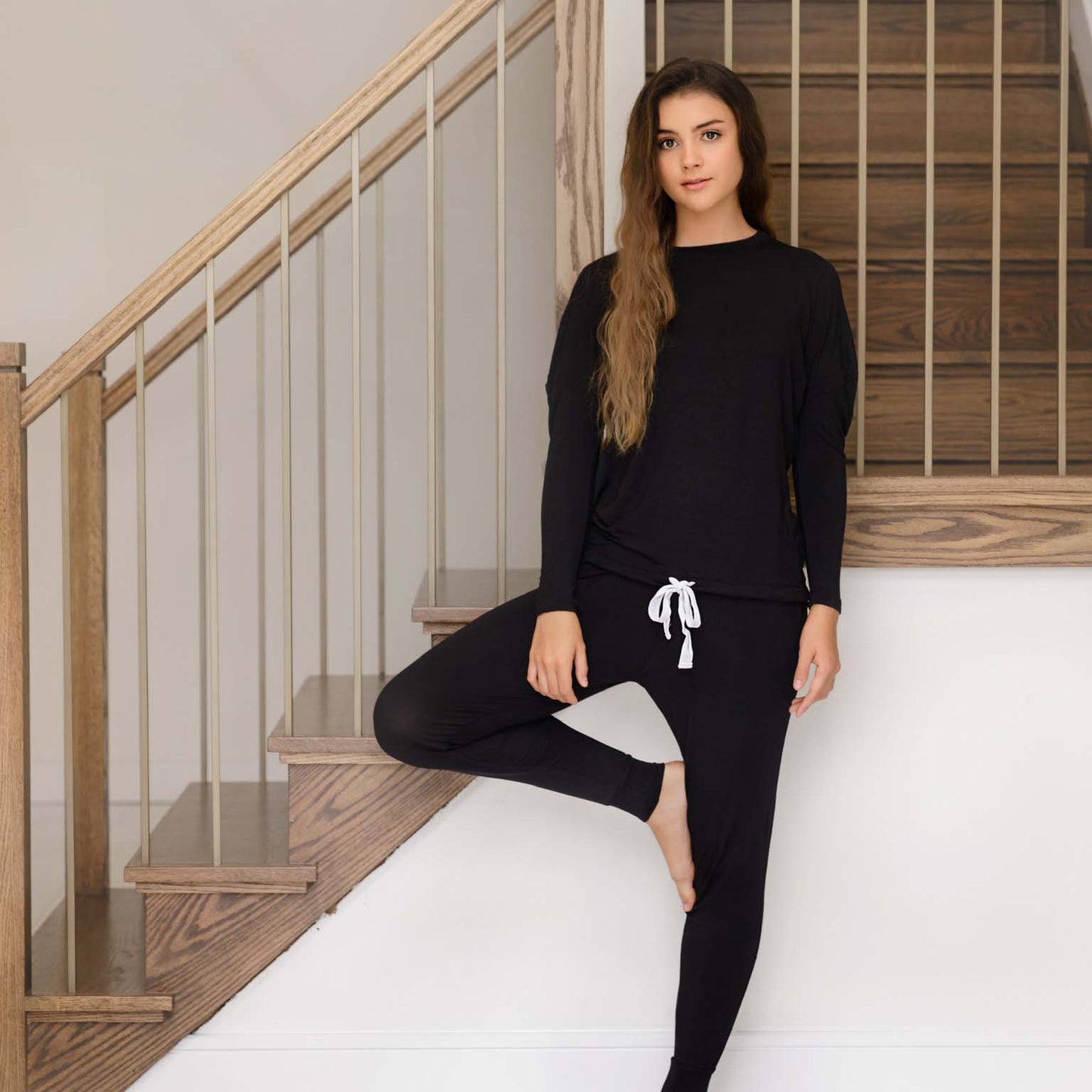 Black Dolman Loungewear