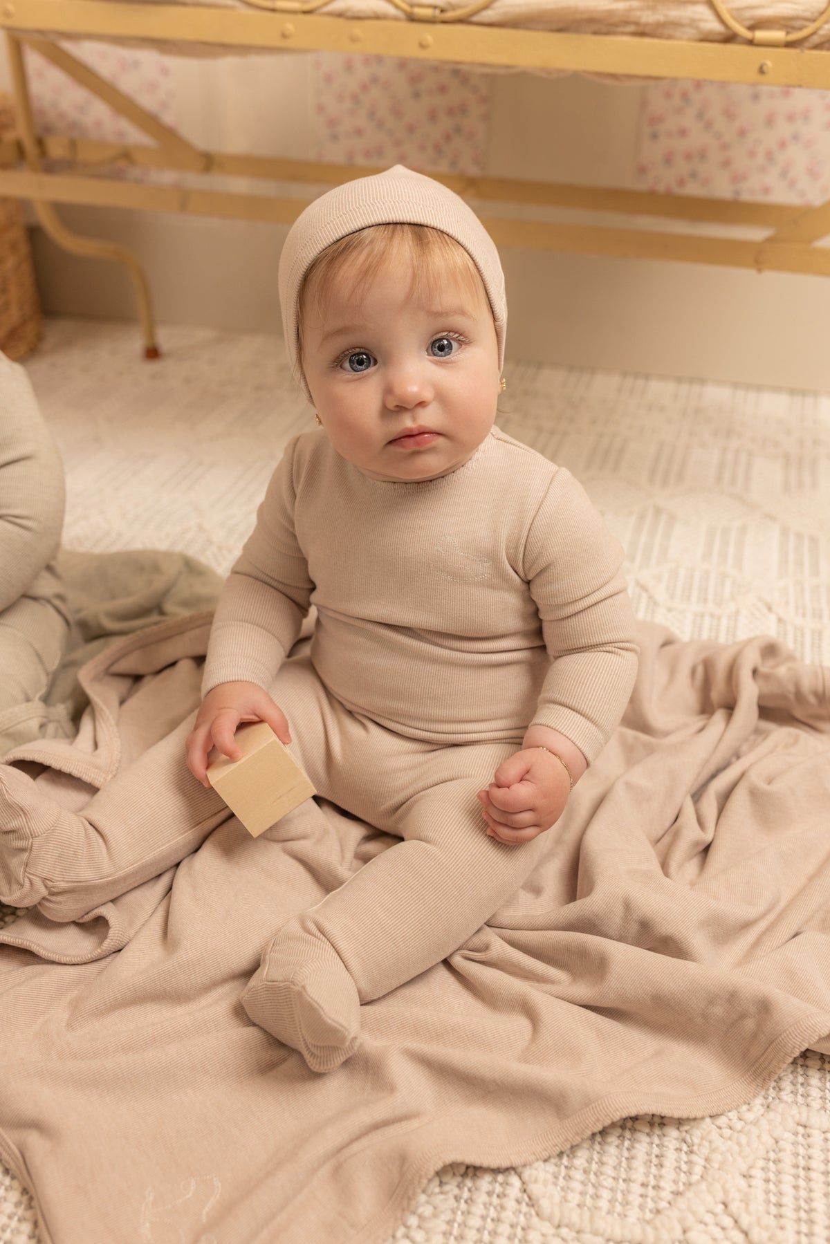 Snuggle Soft Layette - Heathered Oat