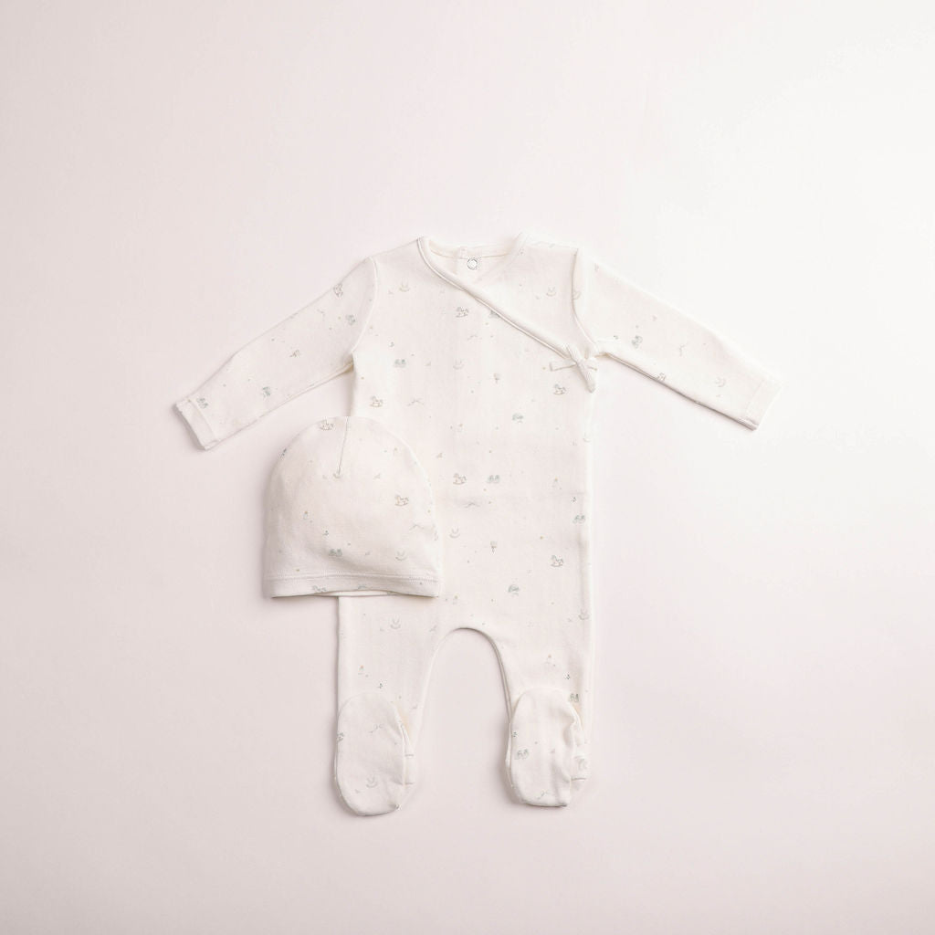 All Things Baby Printed Footie