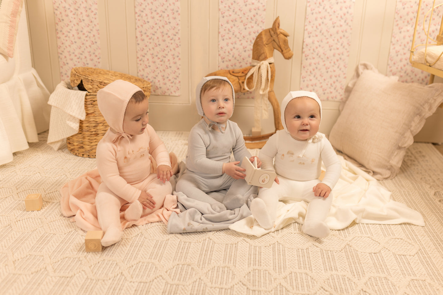 All Things Baby Velour Footie