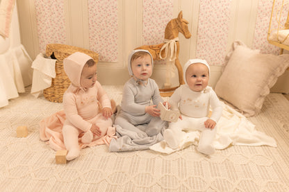 All Things Baby Velour Footie