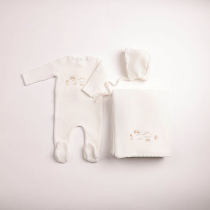 All Things Baby Velour Footie
