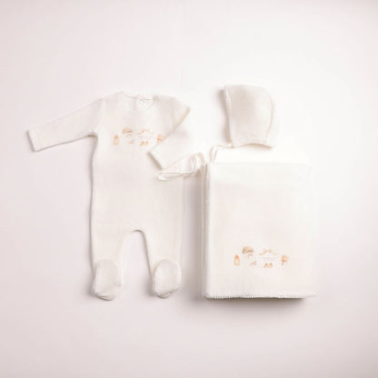 All Things Baby Velour Footie