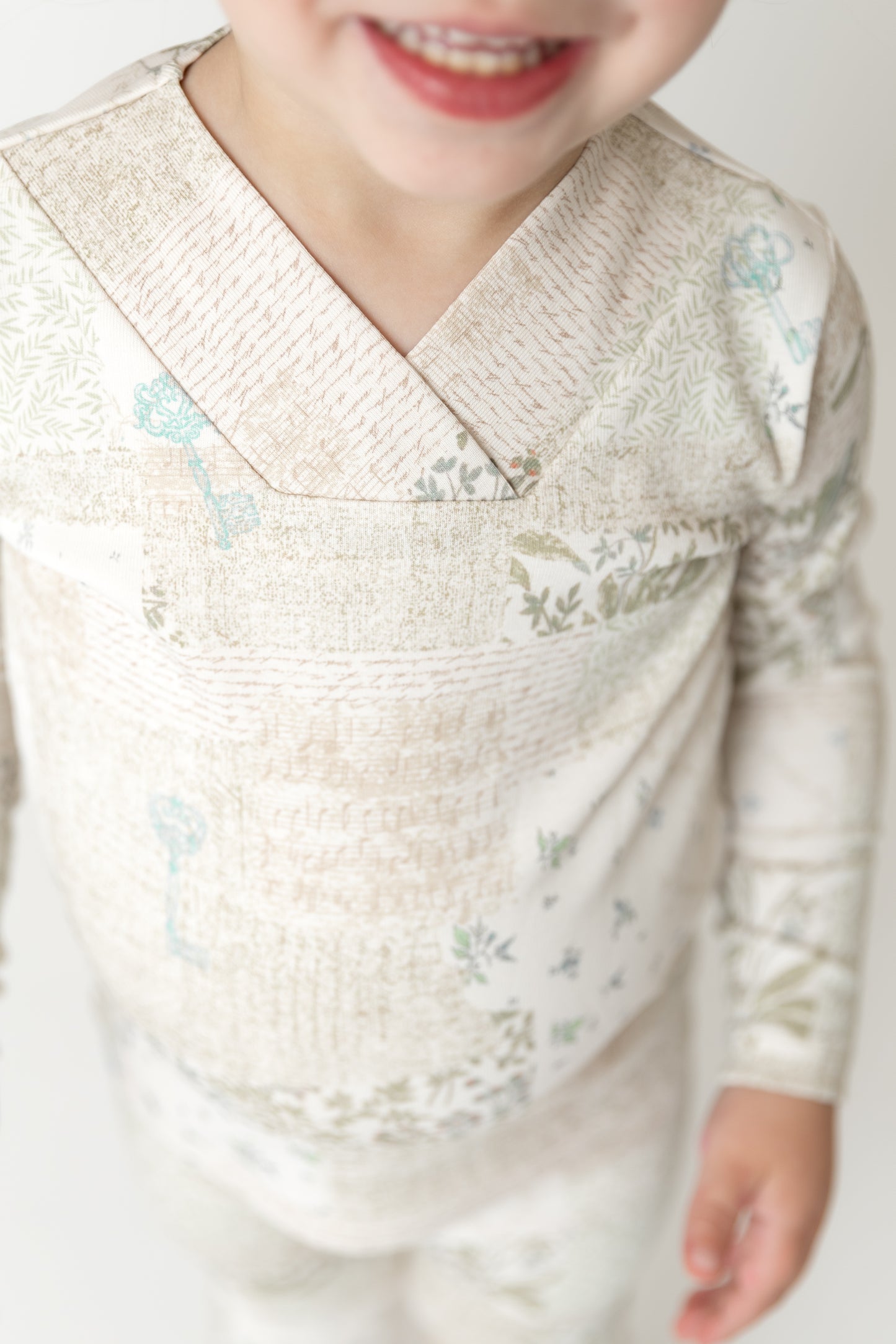 Organic Paper Print Loungewear