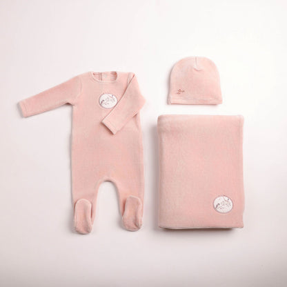Birdie Branch Velour Footie