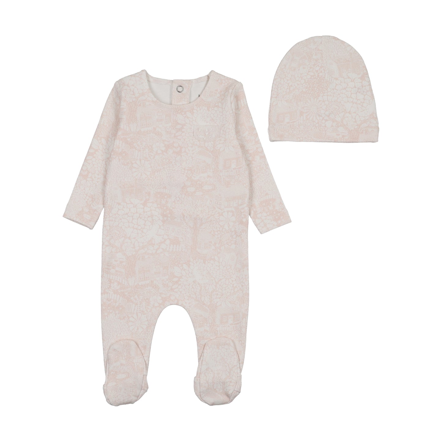 Botanical Footie Cotton