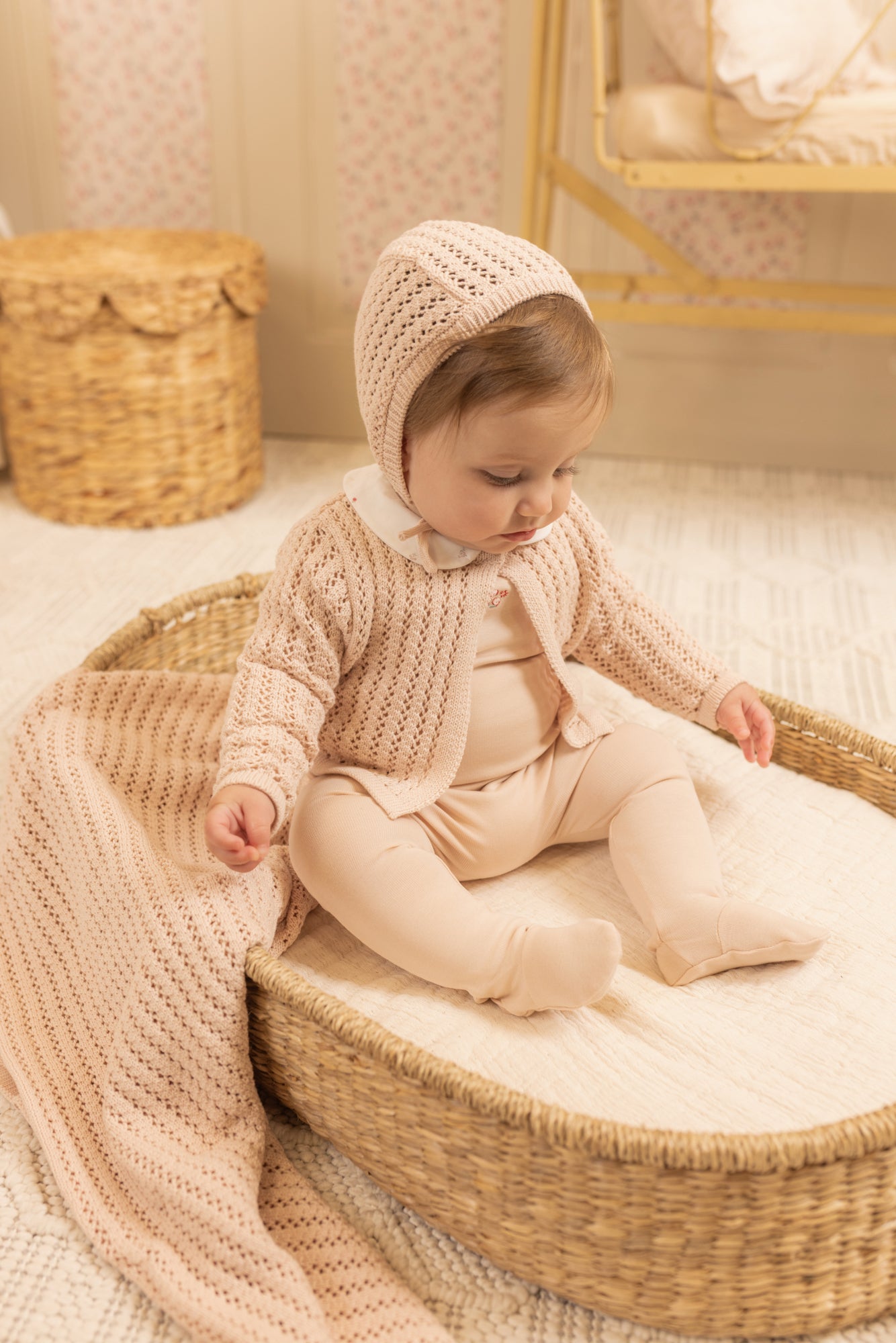 Boutique Delicata Ensemble Layette - Mauve