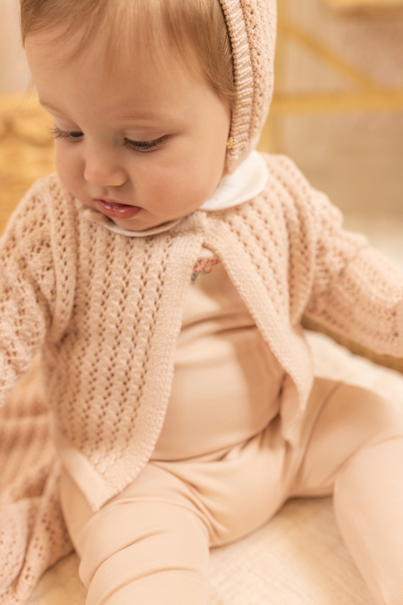 Boutique Delicata Ensemble Layette - Mauve