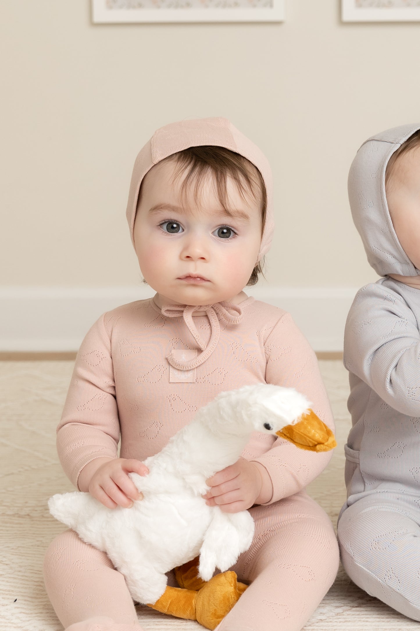 Bird Pointelle Footie