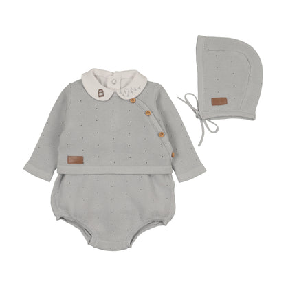 Leather Tab Knit Outfit