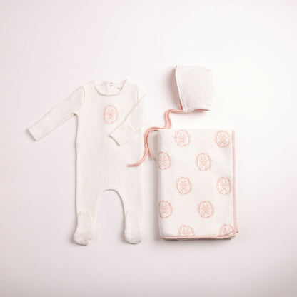 Butterfly Motif Footie