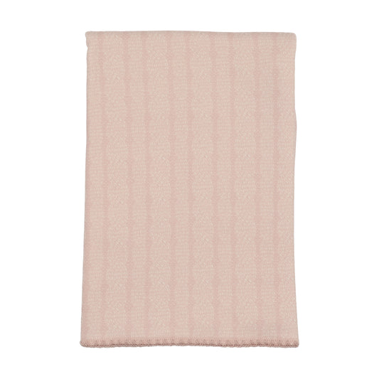 Cable Stitch Wrap Blanket