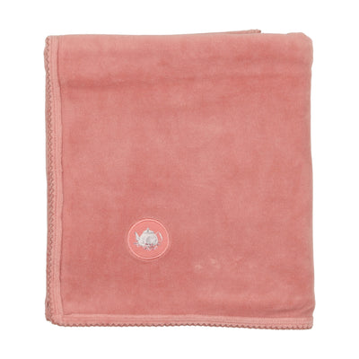 Center Print Velour Blanket