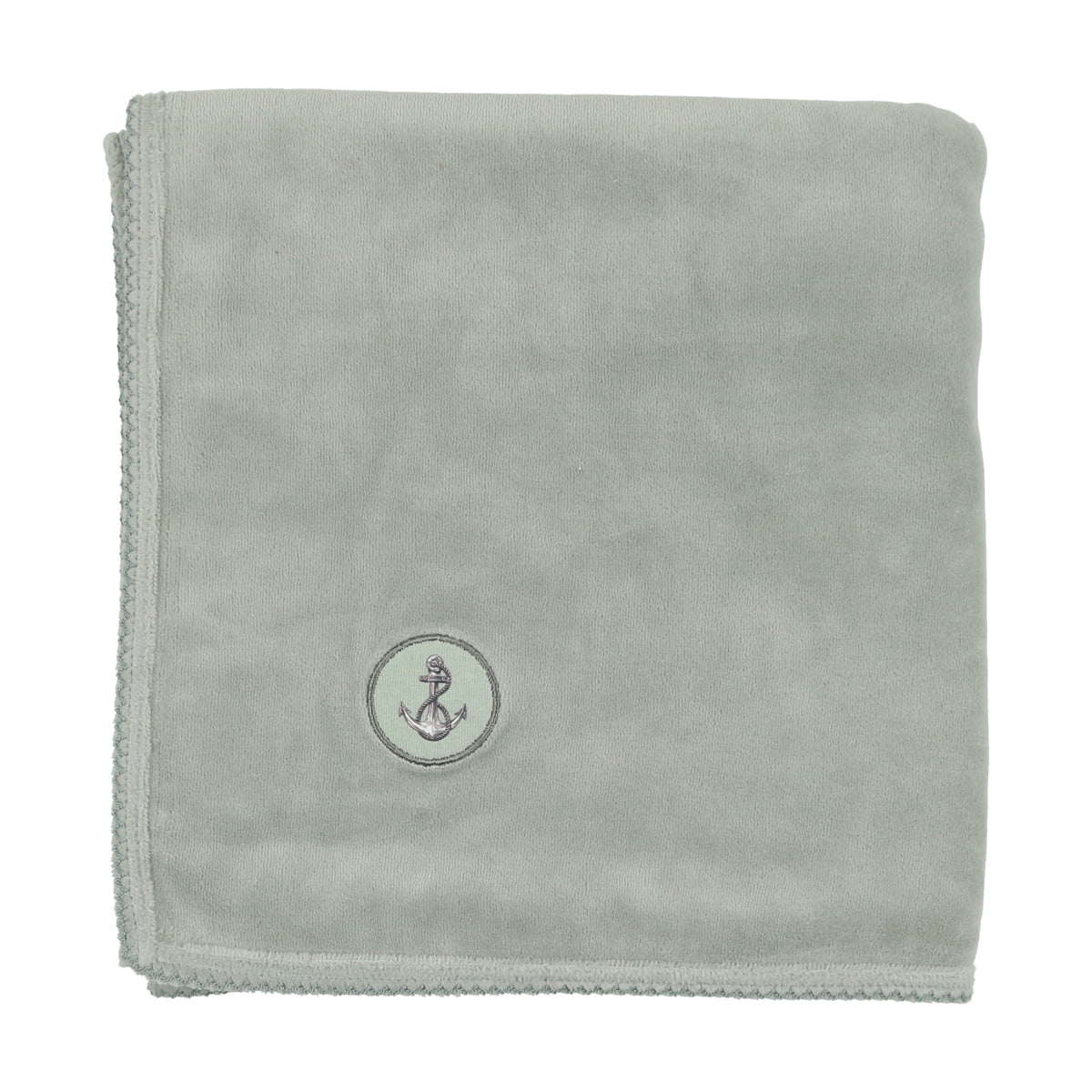 Center Print Velour Footie