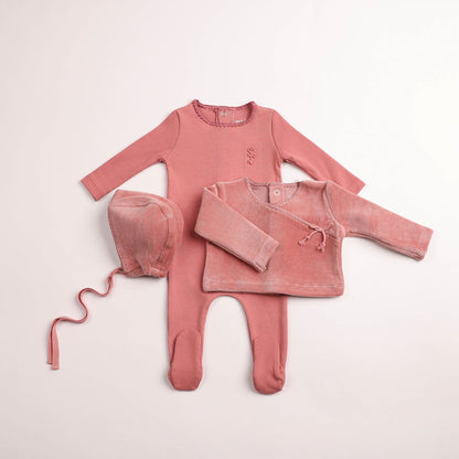 Classic Stitch Wrap Two Piece