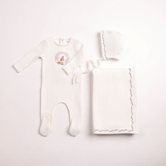 Cradle Scene Layette - Chalk White Girls