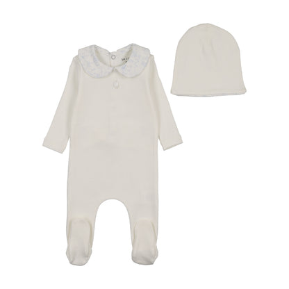 Crepe Birdcage Footie