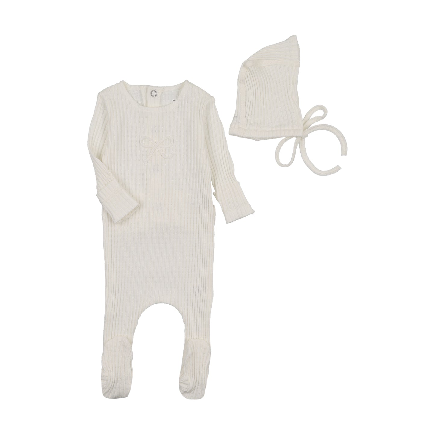 Dainty Rope Pointelle Footie