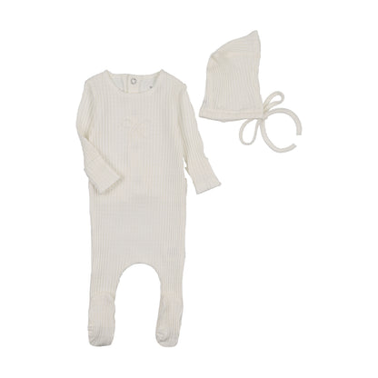 Dainty Rope Pointelle Footie
