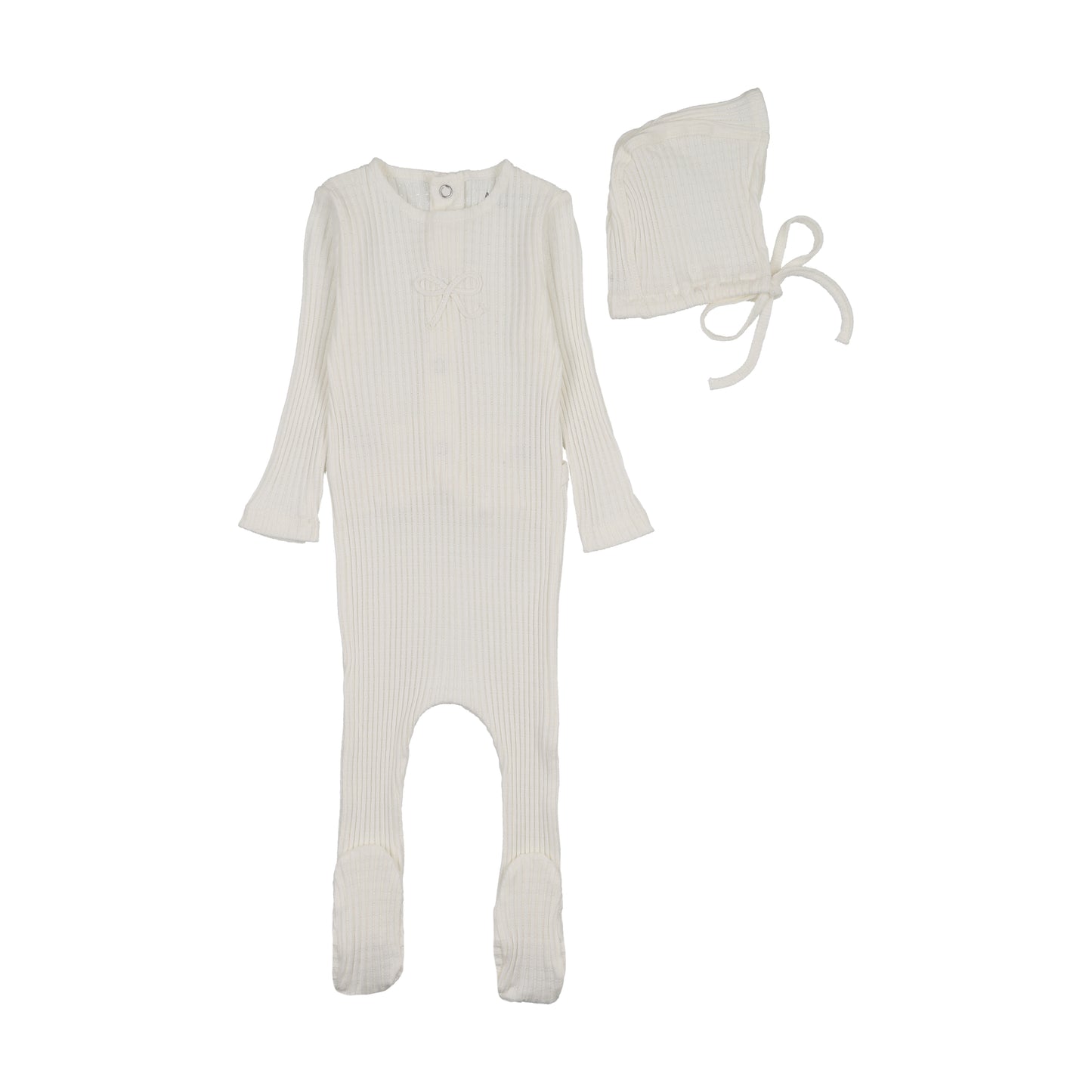Dainty Rope Pointelle Footie