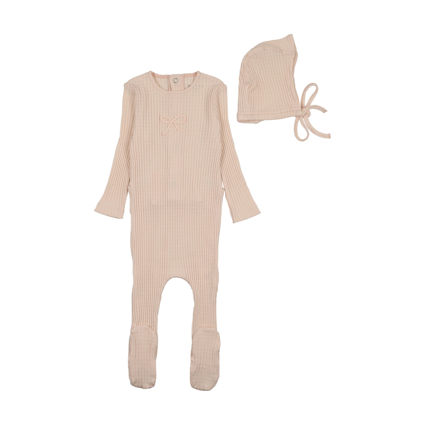 Dainty Rope Pointelle Footie