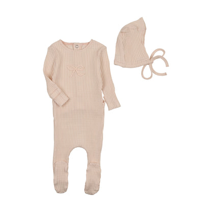 Dainty Rope Pointelle Footie