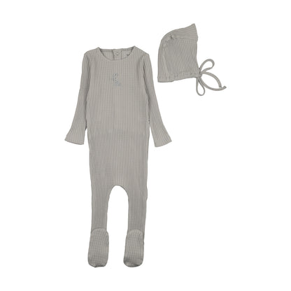 Dainty Rope Pointelle Footie