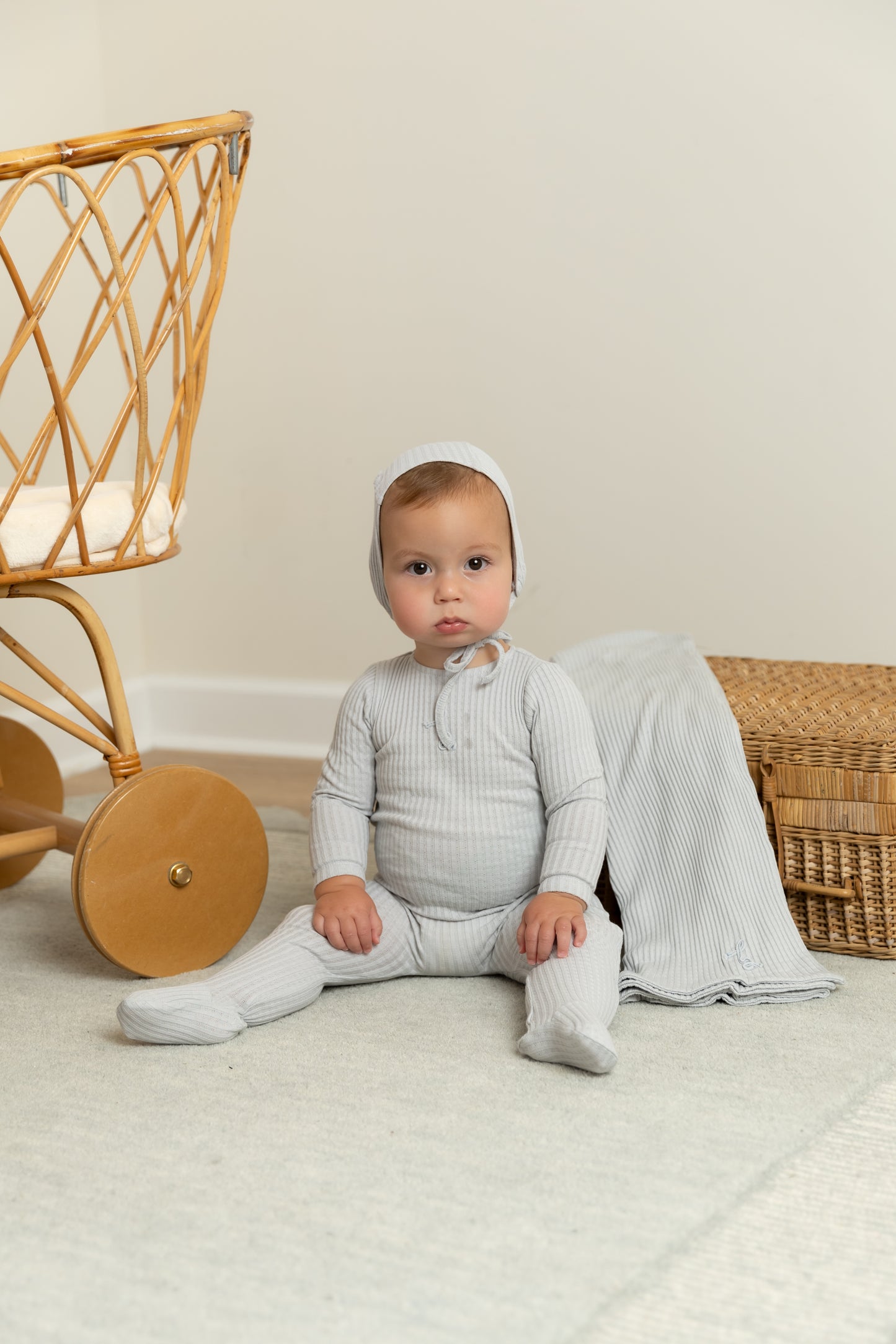 Dainty Rope Pointelle Footie