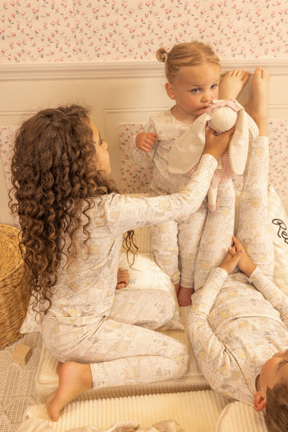 Dollhouse Print Layette - Girls Print