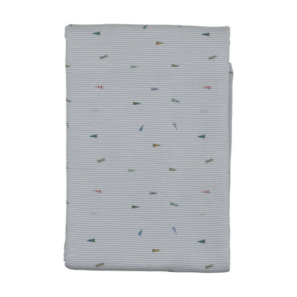 Flag/Bow Print Footie