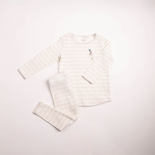 Goose on Script Loungewear