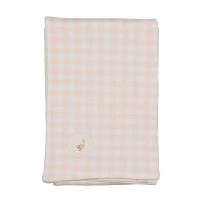 Goose on Plaid Footie